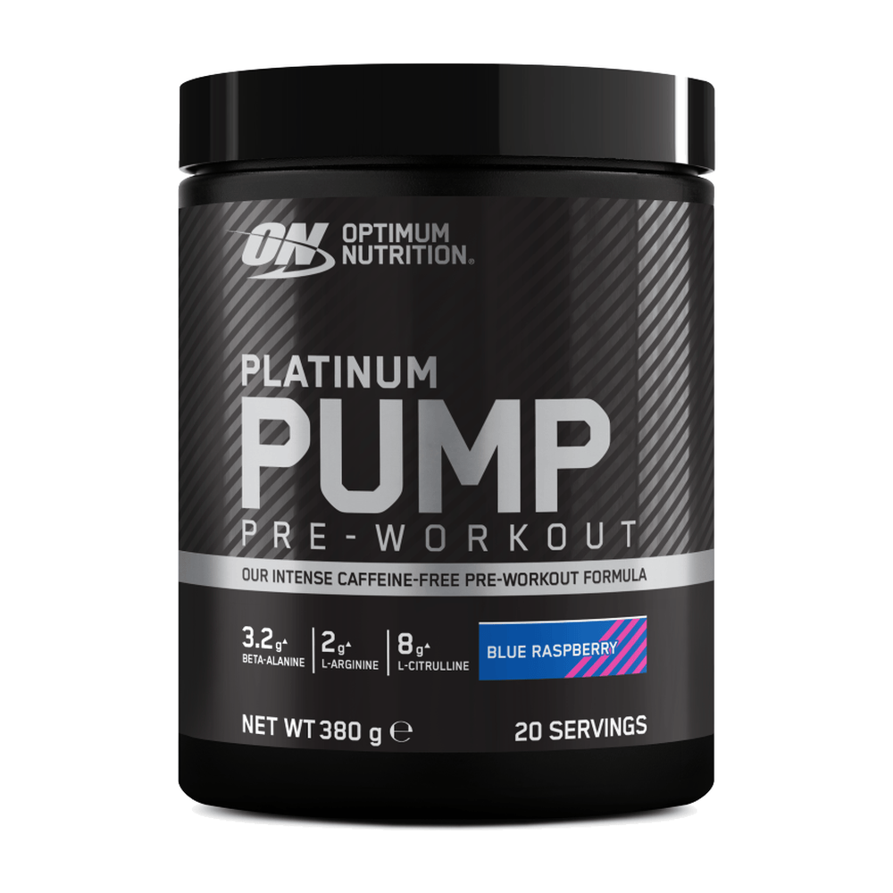 Optimum Nutrition Platinum Pump (380 g) Blue Razz kaufen -  Optimum Nutrition Pre-Workout  - Fitness Onlineshop
