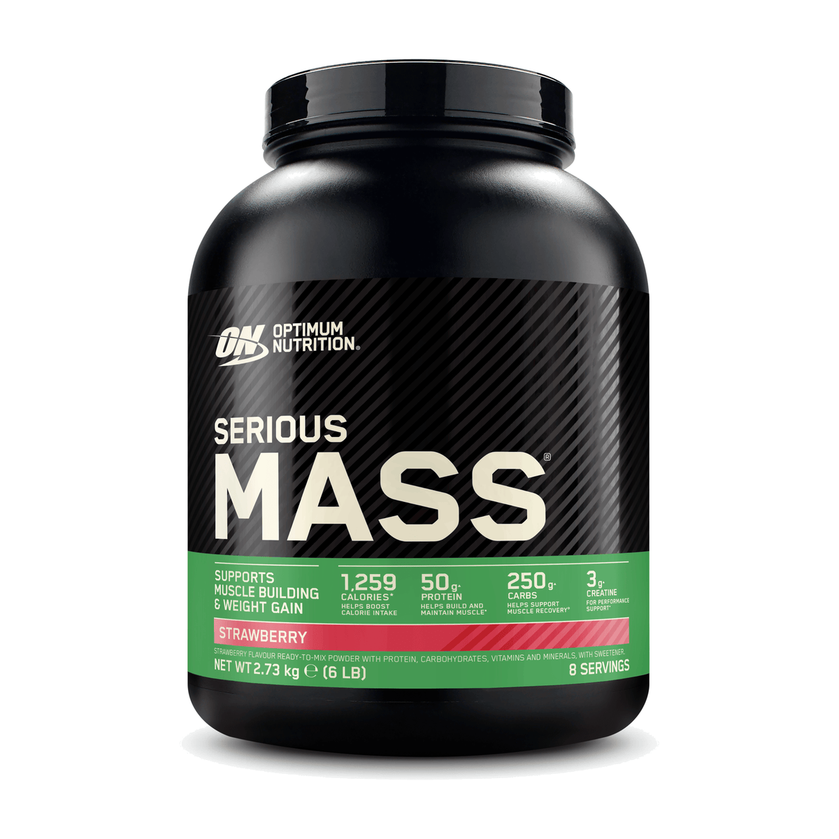 Optimum Nutrition Serious Mass 2.73 kg / Strawberry kaufen -  Optimum Nutrition Weightgainer  - Fitness Onlineshop
