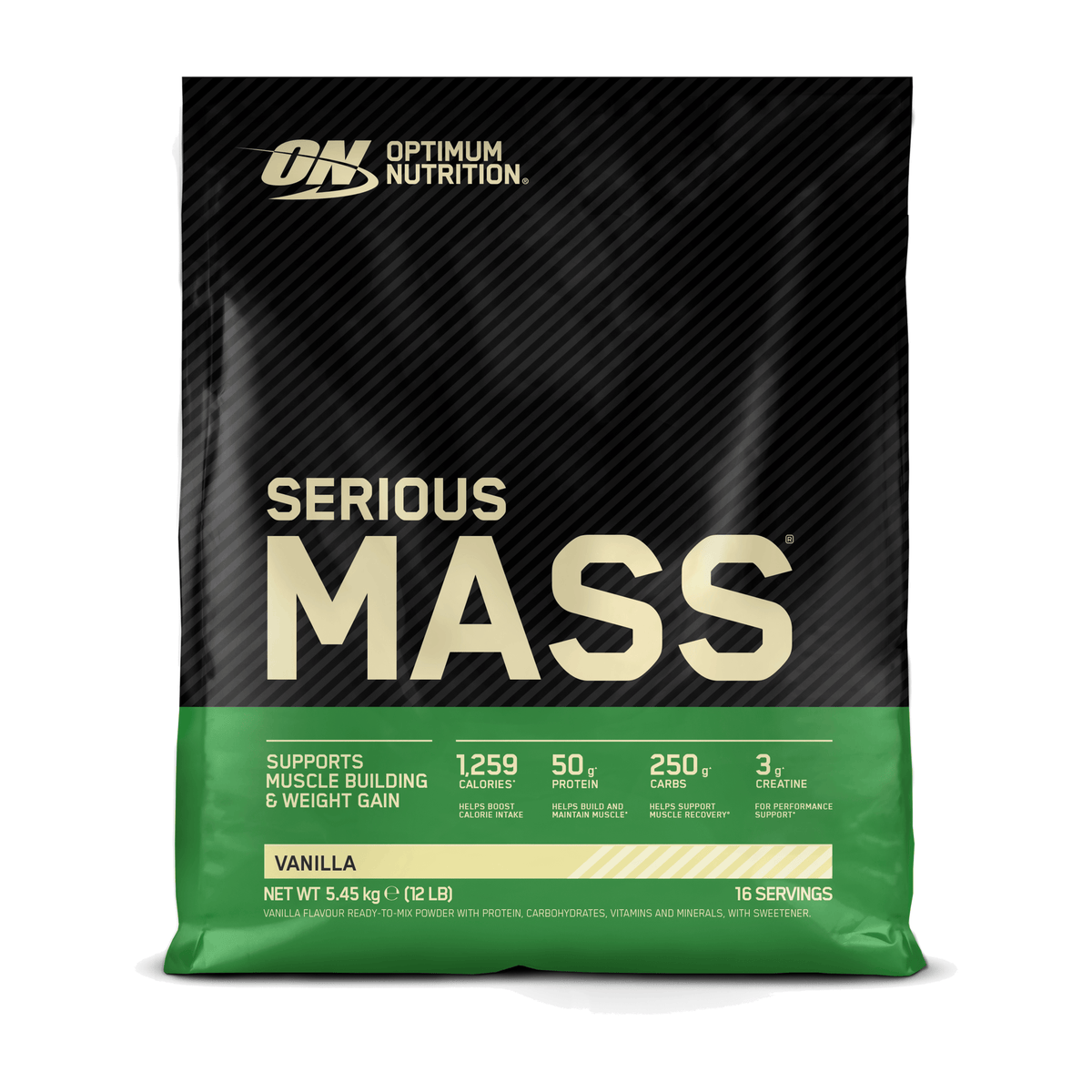 Optimum Nutrition Serious Mass 5.45 kg / Vanilla kaufen -  Optimum Nutrition Weightgainer  - Fitness Onlineshop