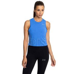 PicSil Ärmelloses Damen Crop Top (Core 0.2) Blau kaufen bei haghpowered.com