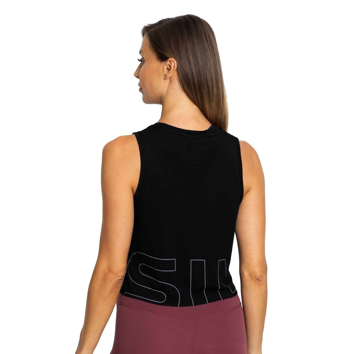 PicSil Ärmelloses Damen Crop Top (Core 0.2) Schwarz kaufen bei haghpowered.com