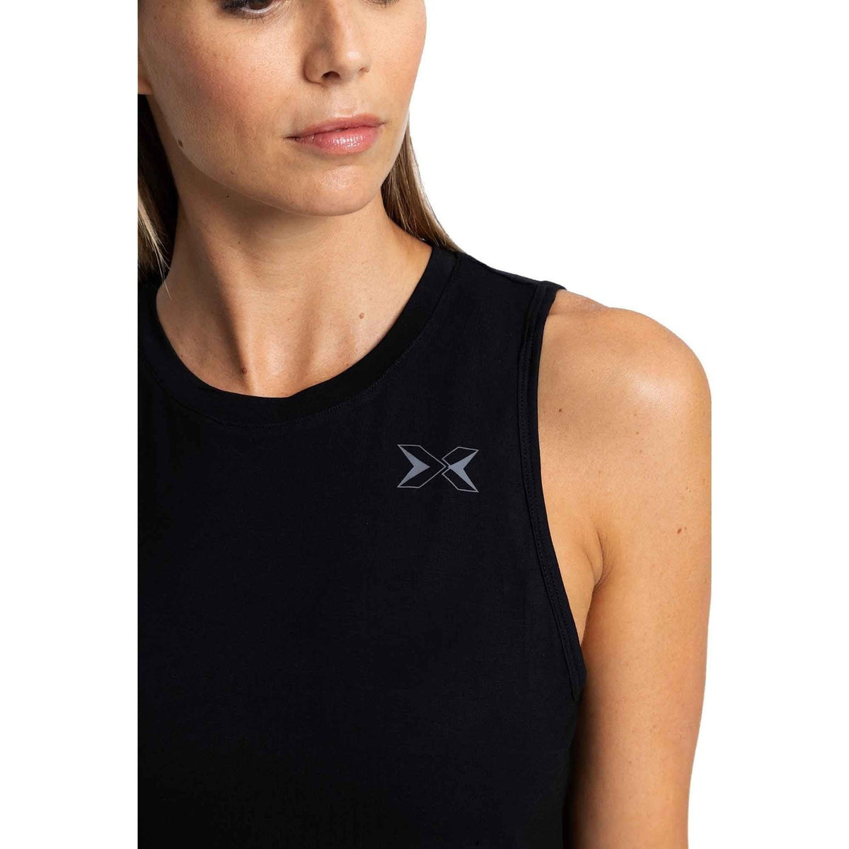 PicSil Ärmelloses Damen Crop Top (Core 0.2) Schwarz kaufen bei haghpowered.com