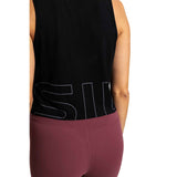 PicSil Ärmelloses Damen Crop Top (Core 0.2) Schwarz kaufen bei haghpowered.com