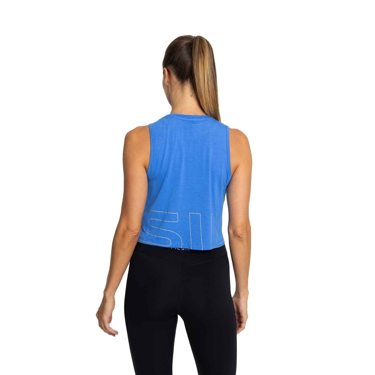 PicSil Ärmelloses Damen Crop Top (Core 0.2) Blau kaufen bei haghpowered.com