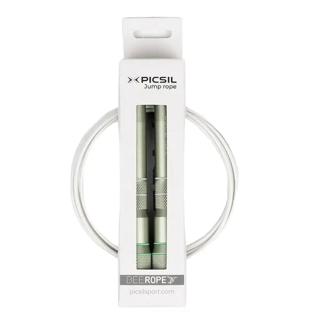 PicSil Bee Rope (Trainingsspringseil mit handverstellbarem Kabelsystem) Grün kaufen bei haghpowered.com