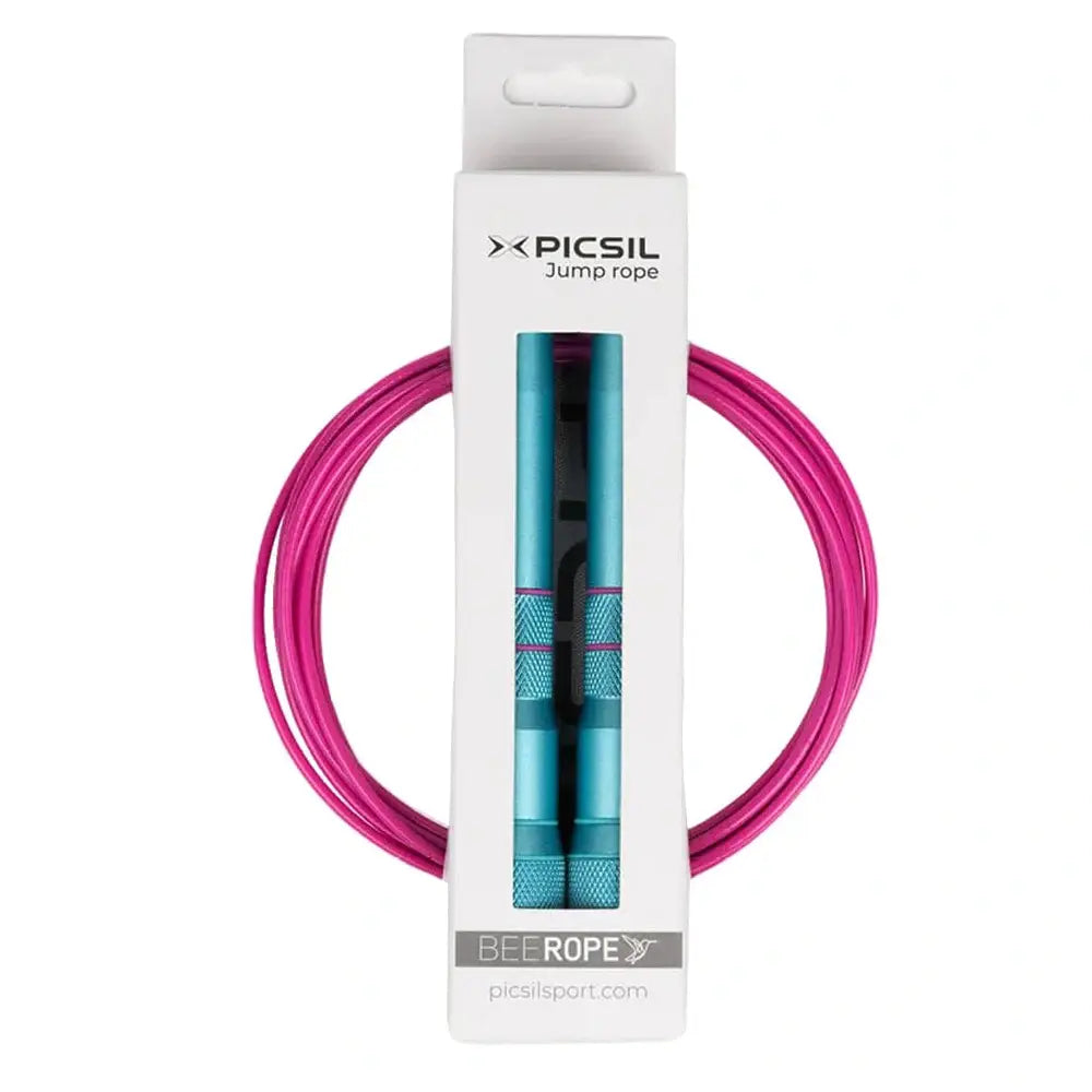 PicSil Bee Rope (Trainingsspringseil mit handverstellbarem Kabelsystem) Blau kaufen bei haghpowered.com