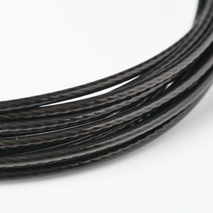 PicSil Beschichtetes Stahlkabel (2.5 mm) Schwarz kaufen bei haghpowered.com