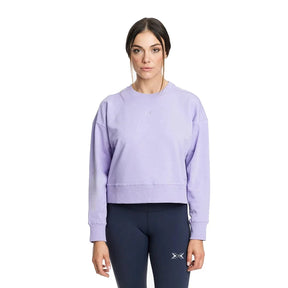 Damen Jersey Stretch Crop Sweatshirt Lila / S kaufen -  PicSil Oberteile Damen  - Fitness Onlineshop