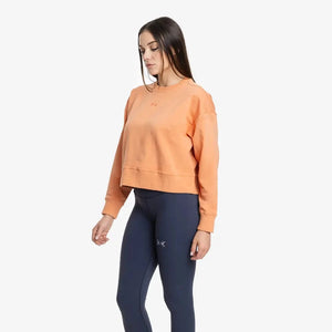 Damen Jersey Stretch Crop Sweatshirt kaufen -  PicSil Oberteile Damen  - Fitness Onlineshop