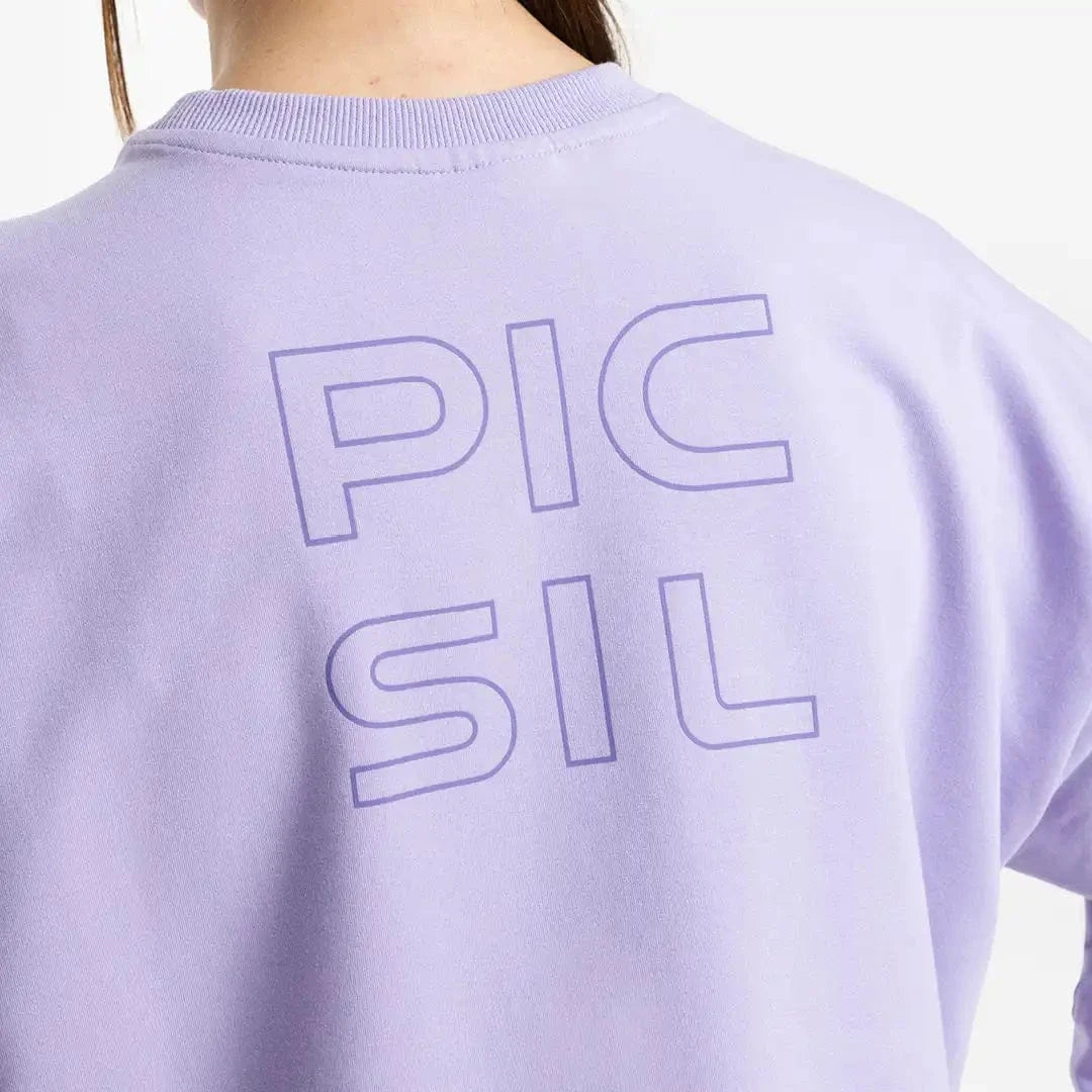 Damen Jersey Stretch Crop Sweatshirt kaufen -  PicSil Oberteile Damen  - Fitness Onlineshop