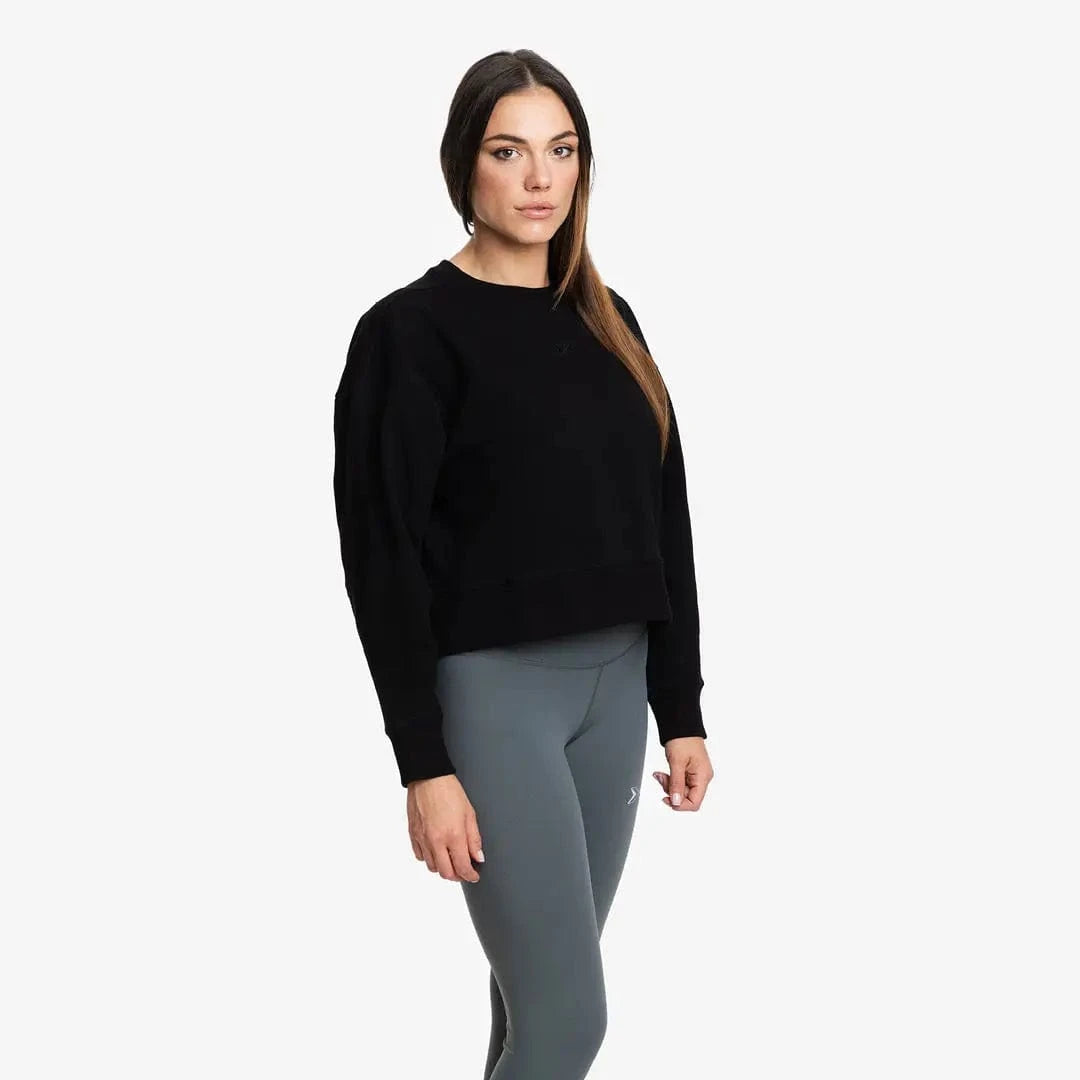 Damen Jersey Stretch Crop Sweatshirt kaufen -  PicSil Oberteile Damen  - Fitness Onlineshop