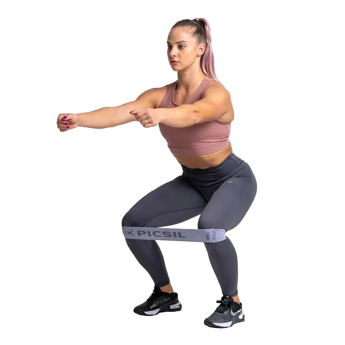 PicSil Damen Sport Leggings (Core 2024) Grau kaufen bei haghpowered.com