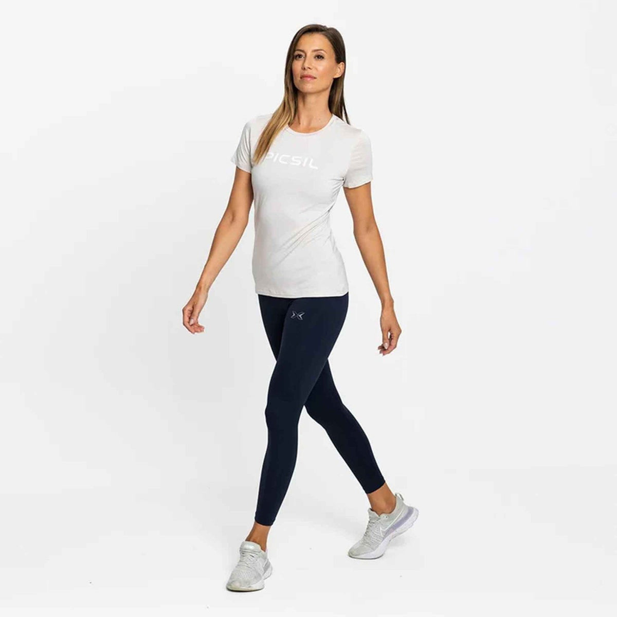 PicSil Damen Sport T-Shirt (Tee Core 0.2) Beige kaufen bei haghpowered.com