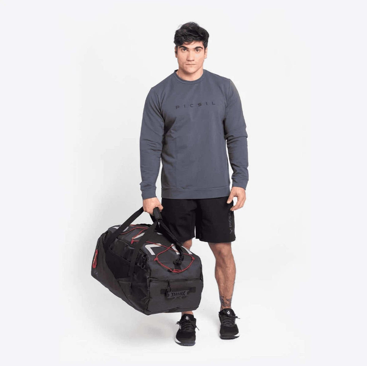 PicSil Duffle Backpack (45L) Schwarz kaufen bei haghpowered.com