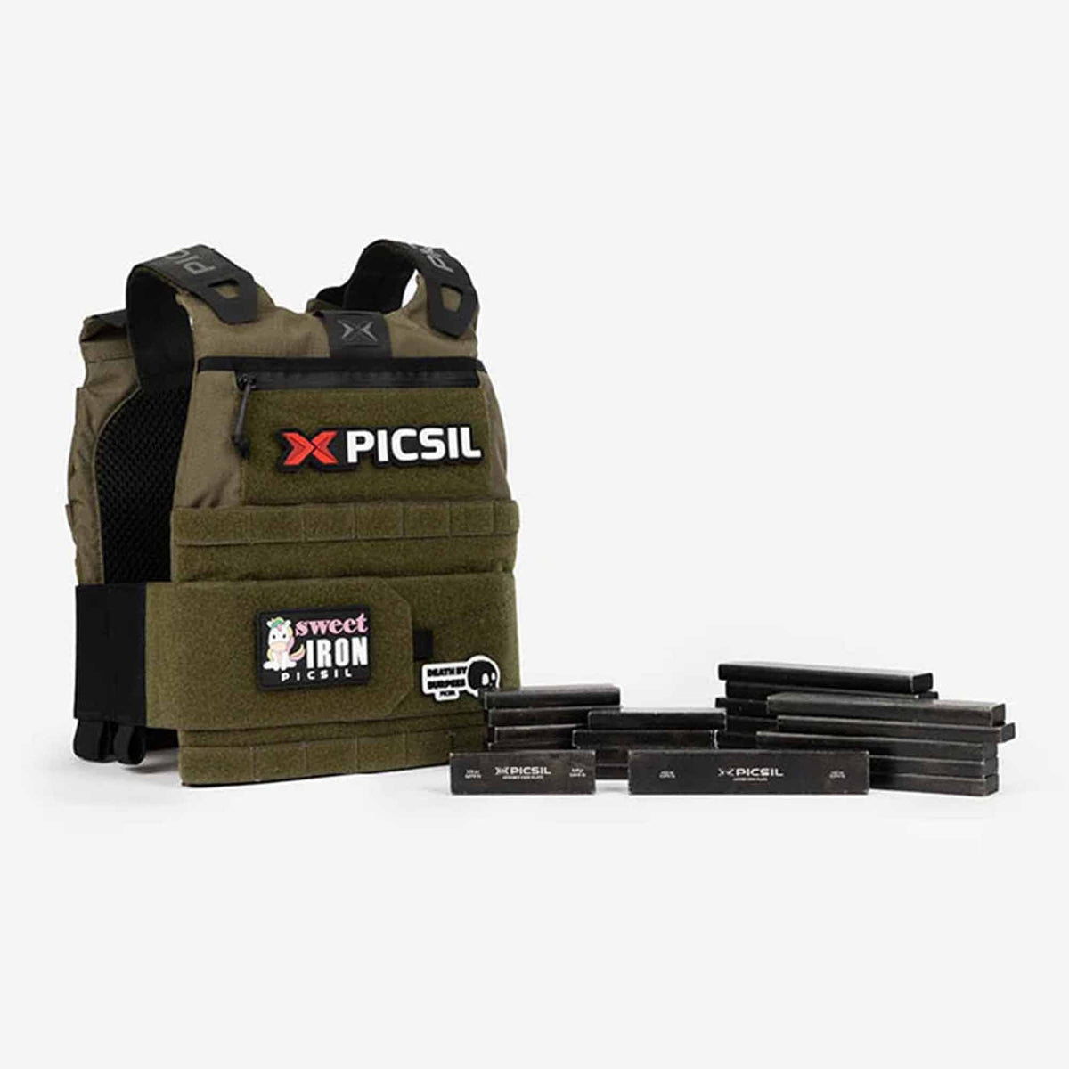 PicSil Gewichte für "Ingot Weighted Vest" Männer (8 kg) kaufen bei haghpowered.com