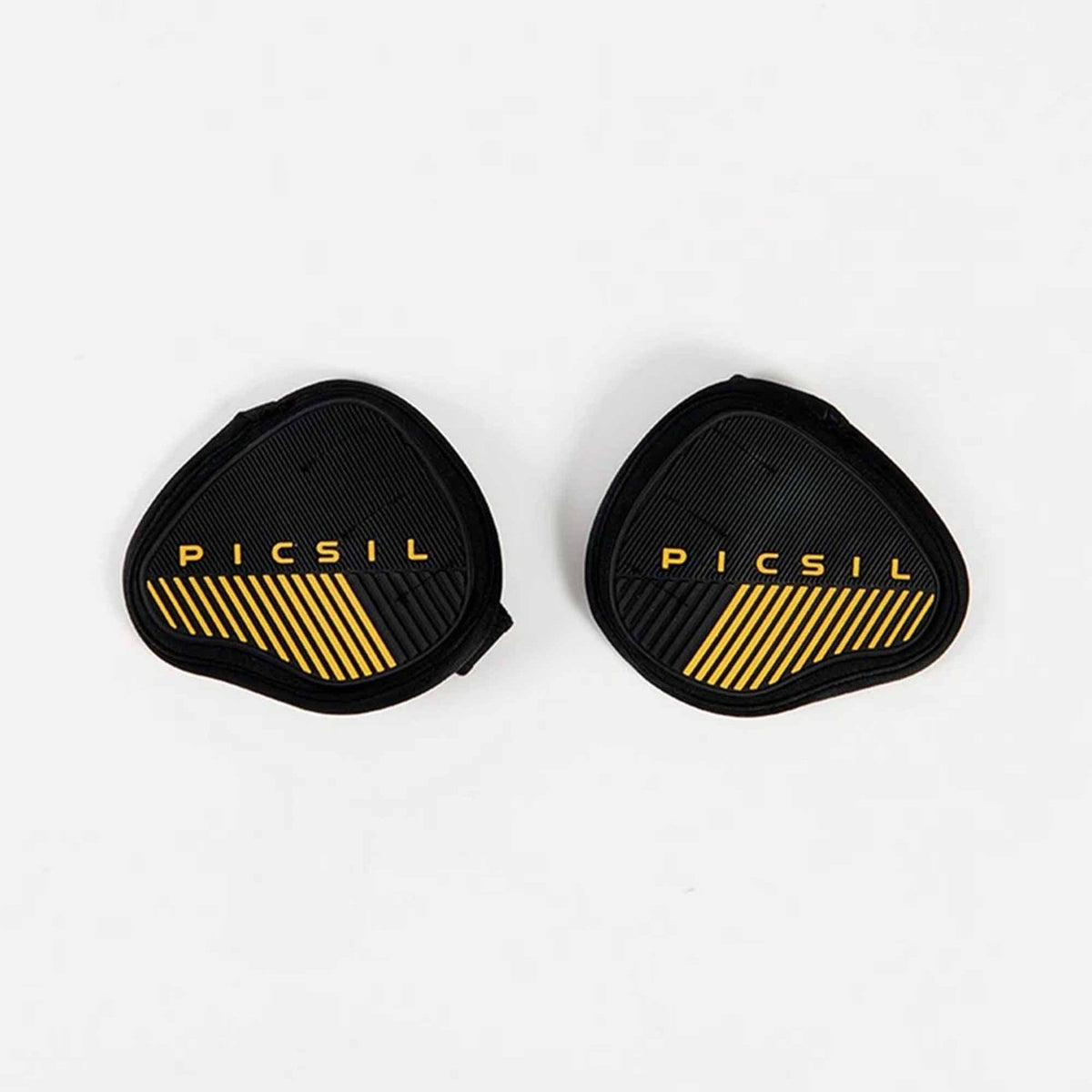 PicSil Gym Pads (Neopren Grips 4-Loch) Schwarz-Gelb kaufen bei haghpowered.com