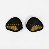 PicSil Gym Pads (Neopren Grips 4-Loch) Schwarz-Gelb kaufen bei haghpowered.com