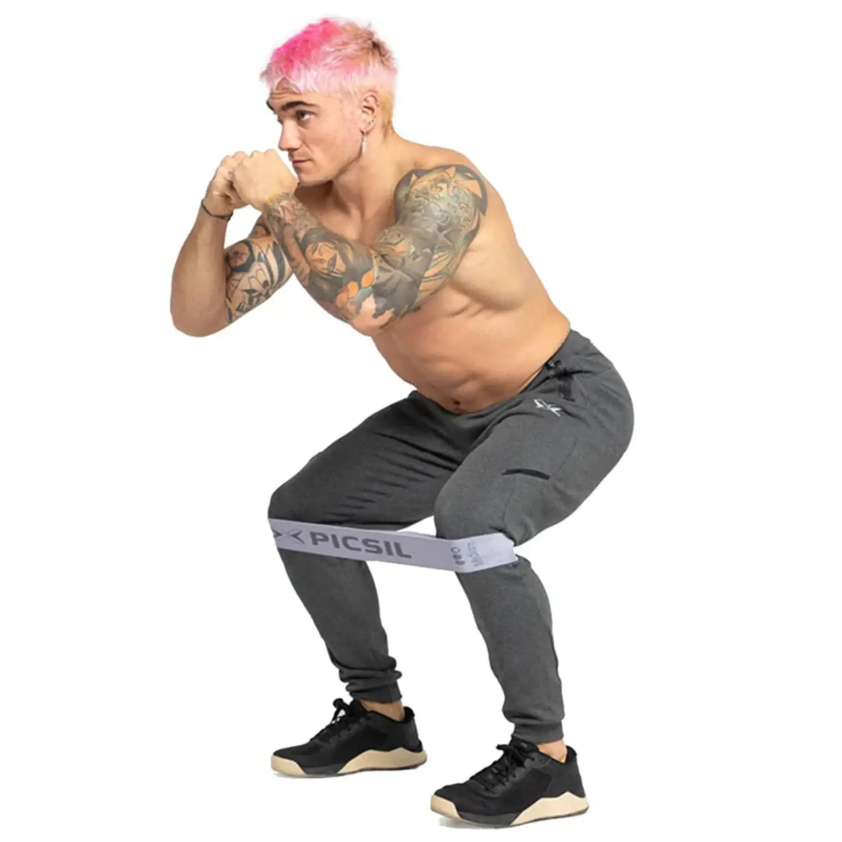 PicSil Herren Jogger Trainingshose Core Grau kaufen bei haghpowered.com