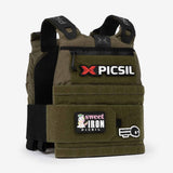PicSil Ingot Weighted Vest (ergonomische Gewichtsweste) kaufen bei haghpowered.com