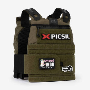 PicSil Ingot Weighted Vest (ergonomische Gewichtsweste) kaufen bei haghpowered.com