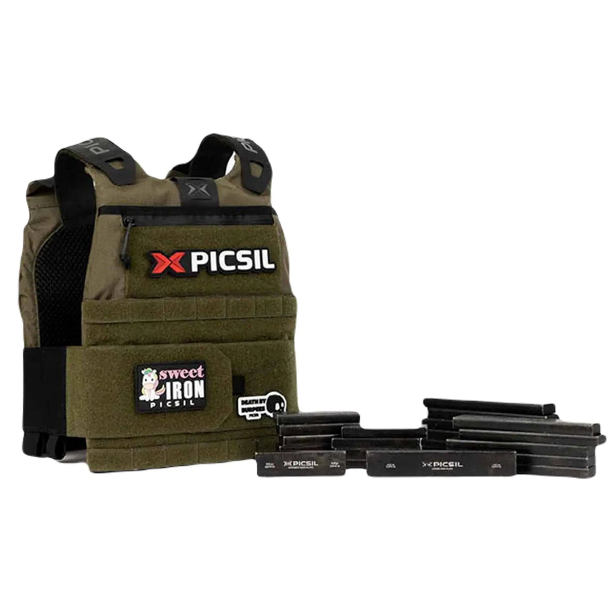 PicSil Ingot Weighted Vest Komplett-Set Männer (9 kg) kaufen bei haghpowered.com
