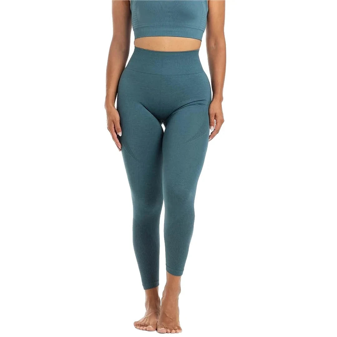 Seamless Damen Leggings (Sculpt) Blau / S kaufen -  PicSil Unterteile Damen  - Fitness Onlineshop