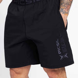 PicSil Shorts Premium Man 0.1 (Kurze Sporthose) Schwarz kaufen bei haghpowered.com