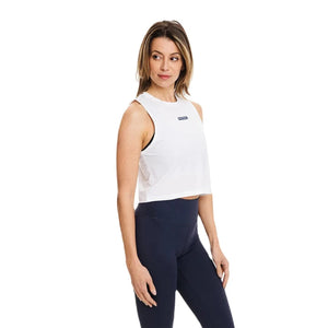 Sportliches Damen-Crop-Top Weiss / S kaufen -  PicSil Oberteile Damen  - Fitness Onlineshop
