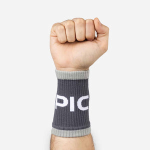 PicSil Wrist Bands (Schweissbänder) Grau kaufen bei haghpowered.com