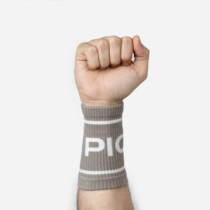 PicSil Wrist Bands (Schweissbänder) Taupe kaufen bei haghpowered.com