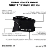 Rehband QD Back Support 5 mm Schwarz kaufen bei haghpowered.com
