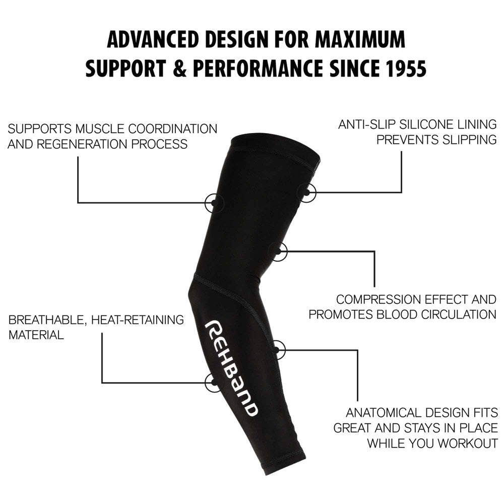 Rehband QD Compression Arm Sleeves (Armstulpen) XXL XXXL kaufen bei haghpowered.com