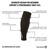 Rehband QD Compression Calf Sleeves (Paar) Schwarz kaufen bei haghpowered.com