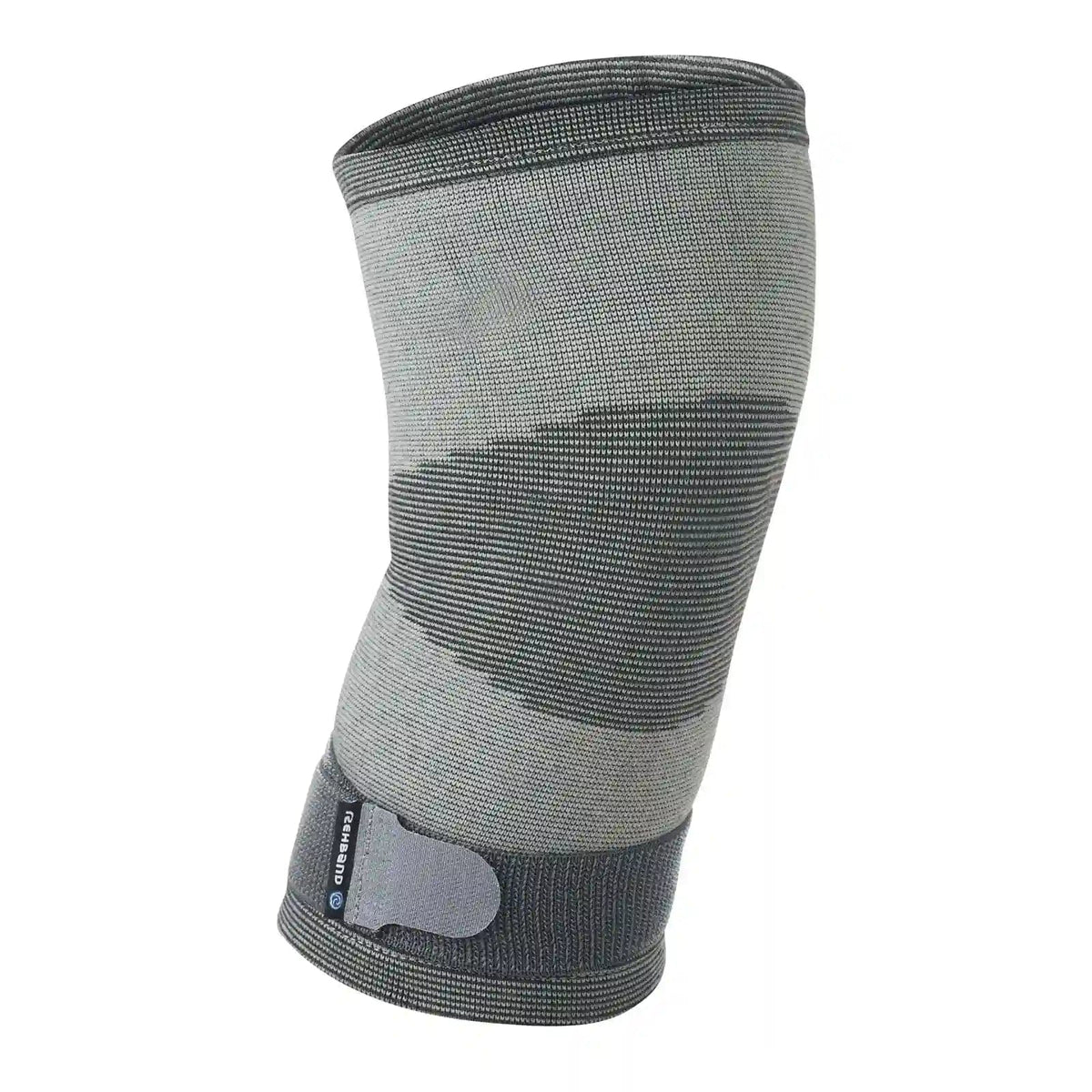 Rehband QD Knitted Knee Sleeve (Ganztages-Kniebandage) Grau kaufen bei haghpowered.com