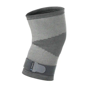 Rehband QD Knitted Knee Sleeve (Ganztages-Kniebandage) Grau kaufen bei haghpowered.com
