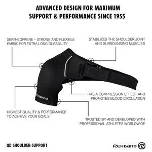 Rehband QD Shoulder Support (Schulterbandage) Rechts kaufen bei haghpowered.com