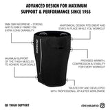 Rehband QD Thigh Support 5 mm Schwarz kaufen bei haghpowered.com