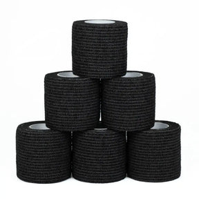 Rehband RX Athletic Cohesive Bandagentape (6 Rollen) Schwarz kaufen bei haghpowered.com