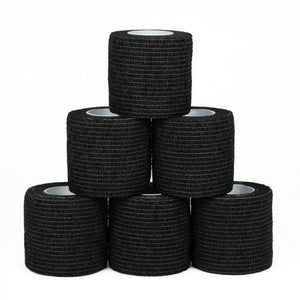 Rehband RX Athletic Cohesive Bandagentape (6 Rollen) Schwarz kaufen bei haghpowered.com