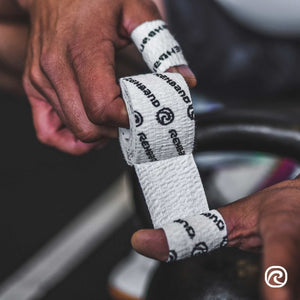 Rehband RX Athletic Power-Wrap 38 mm x 3 Rollen (Gewichtheberband) Weiss kaufen bei haghpowered.com