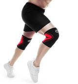 Rehband RX Knee Sleeve 3 mm (Kniebandage) Rot-Schwarz kaufen bei haghpowered.com