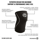 Rehband RX Knee Sleeve 3 mm (Kniebandage) kaufen bei haghpowered.com