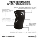 Rehband RX JR Knee Sleeve 5 mm (Junior) Schwarz kaufen bei haghpowered.com