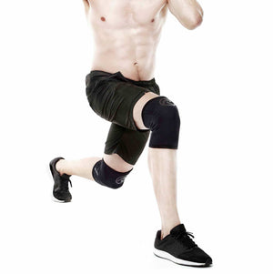 Rehband RX Knee Sleeve 5 mm (Kniebandage) Carbon-Schwarz kaufen bei haghpowered.com