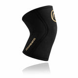 Rehband RX Knee Sleeve 5 mm (Kniebandage) Gold-Schwarz kaufen bei haghpowered.com