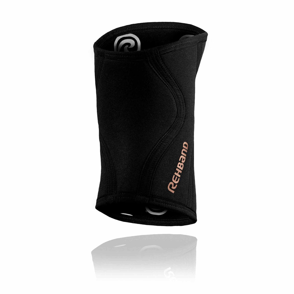 Rehband RX Knee Sleeve 5 mm (Kniebandage) Bronze-Schwarz kaufen bei haghpowered.com