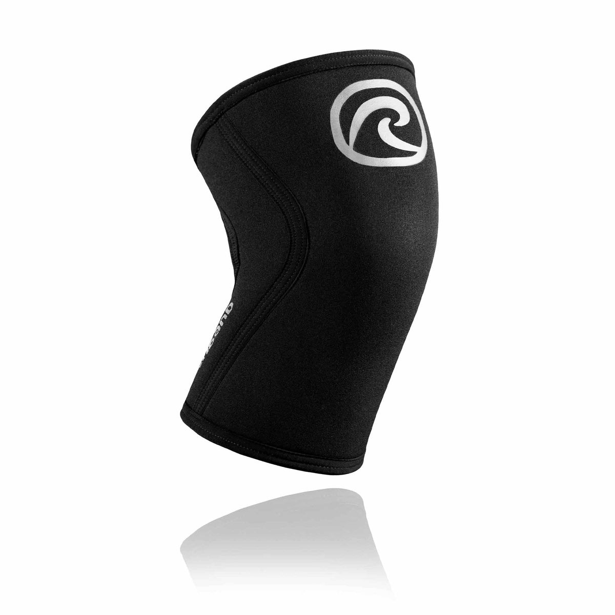 Rehband RX Knee Sleeve 5 mm (Kniebandage) Silber-Schwarz kaufen bei haghpowered.com
