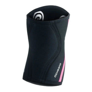 Rehband RX Knee Sleeve 7 mm (Kniebandage) Pink-Schwarz kaufen bei haghpowered.com
