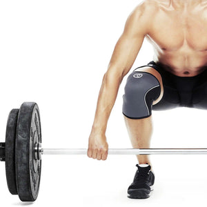 Rehband RX Knee Sleeve 7 mm (Kniebandage) Grau kaufen bei haghpowered.com