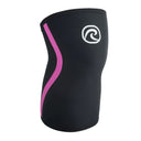 Rehband RX Knee Sleeve 7 mm (Kniebandage) Pink-Schwarz kaufen bei haghpowered.com